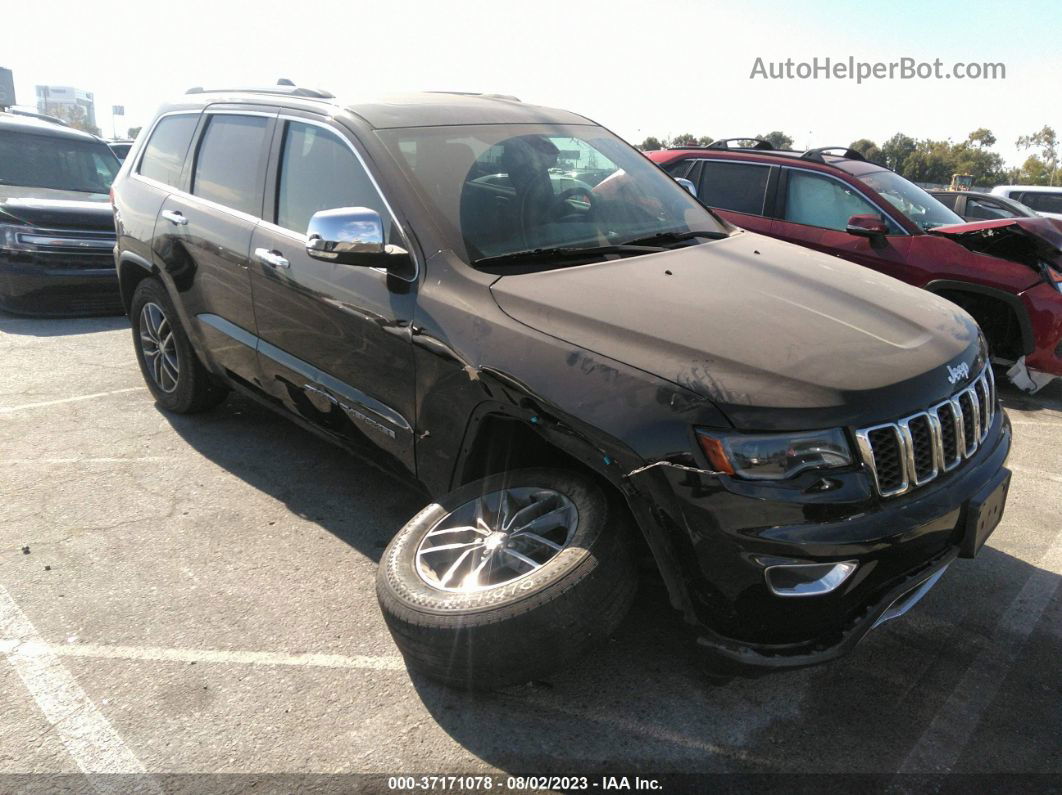 2017 Jeep Grand Cherokee Limited 4x2 Черный vin: 1C4RJEBG6HC718948