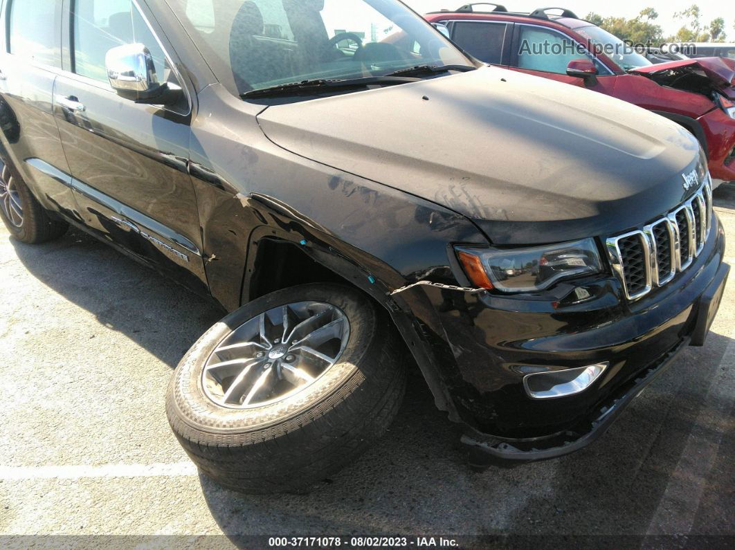 2017 Jeep Grand Cherokee Limited 4x2 Black vin: 1C4RJEBG6HC718948