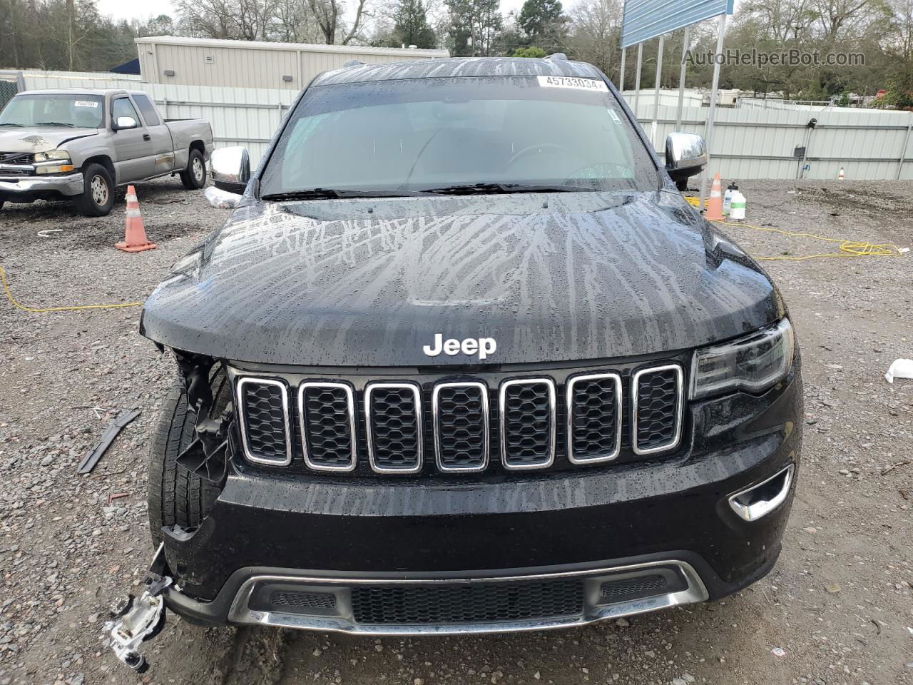 2019 Jeep Grand Cherokee Limited Black vin: 1C4RJEBG6KC630456