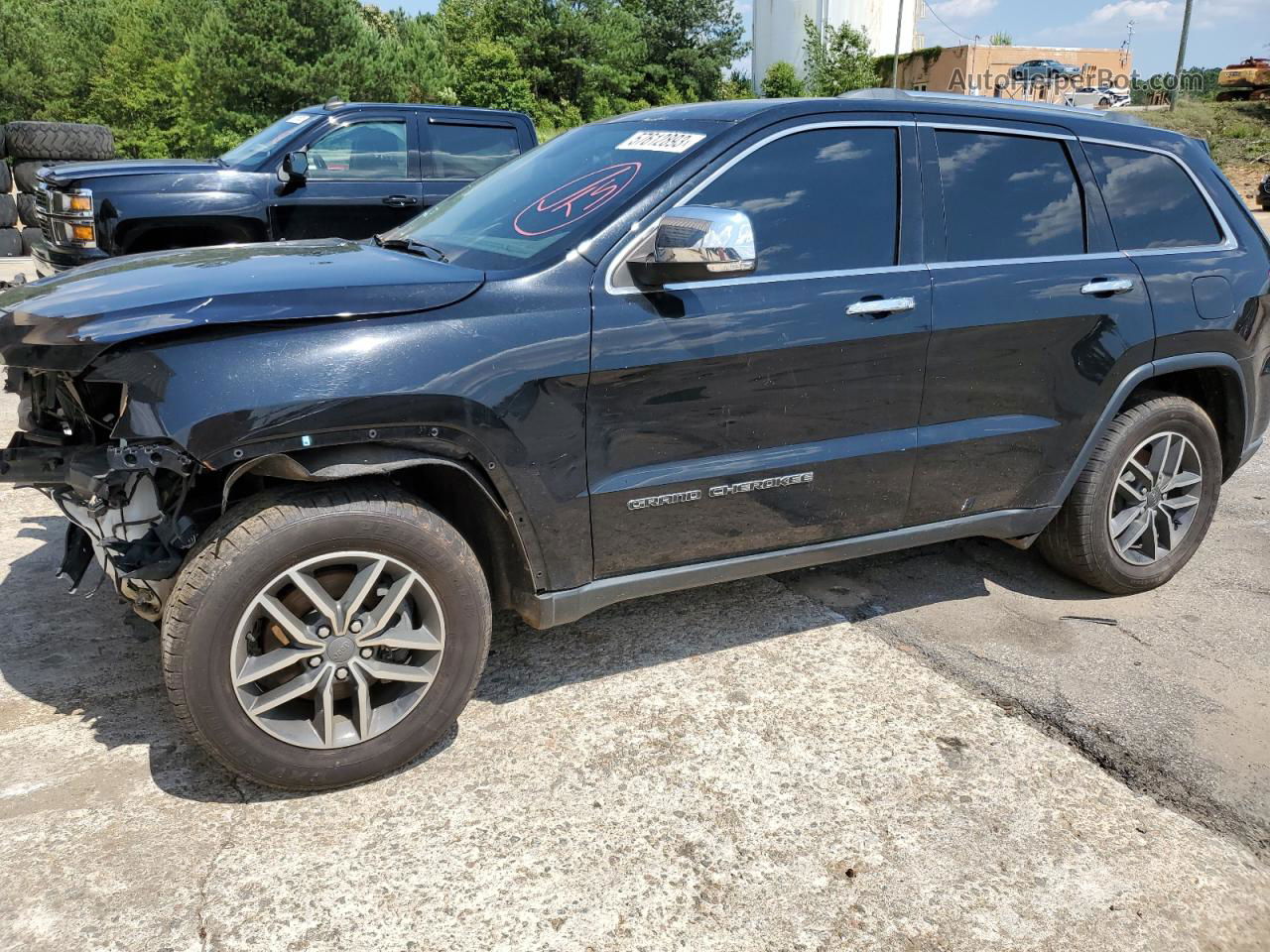 2019 Jeep Grand Cherokee Limited Black vin: 1C4RJEBG7KC715869