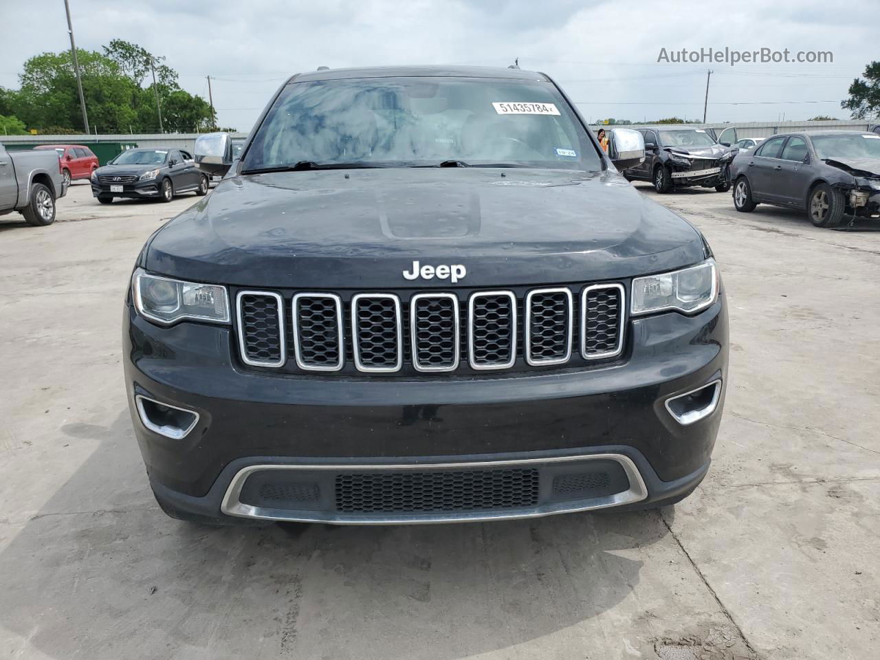 2019 Jeep Grand Cherokee Limited Черный vin: 1C4RJEBG7KC776008