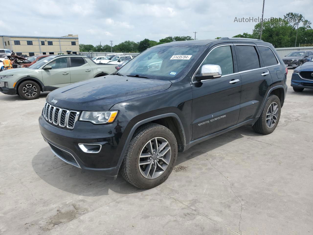 2019 Jeep Grand Cherokee Limited Черный vin: 1C4RJEBG7KC776008