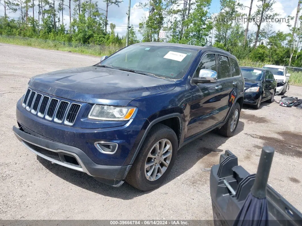 2015 Jeep Grand Cherokee Limited Navy vin: 1C4RJEBG8FC125542