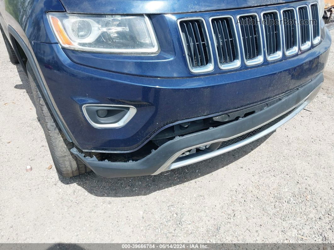 2015 Jeep Grand Cherokee Limited Navy vin: 1C4RJEBG8FC125542