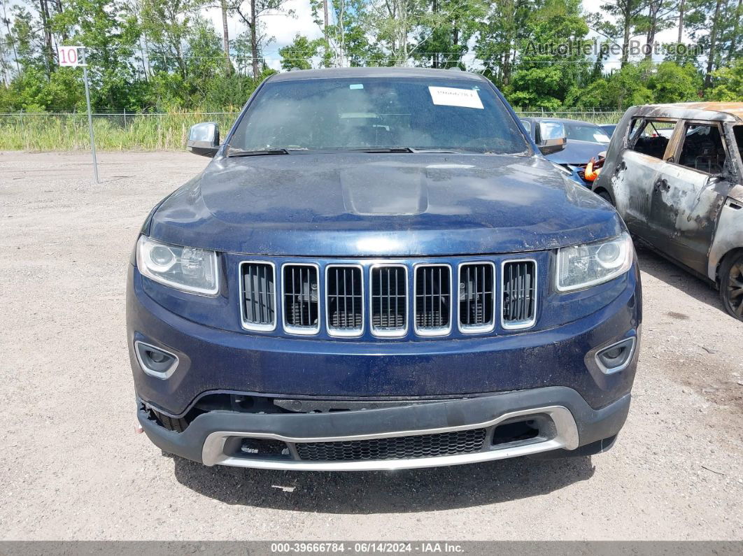 2015 Jeep Grand Cherokee Limited Navy vin: 1C4RJEBG8FC125542