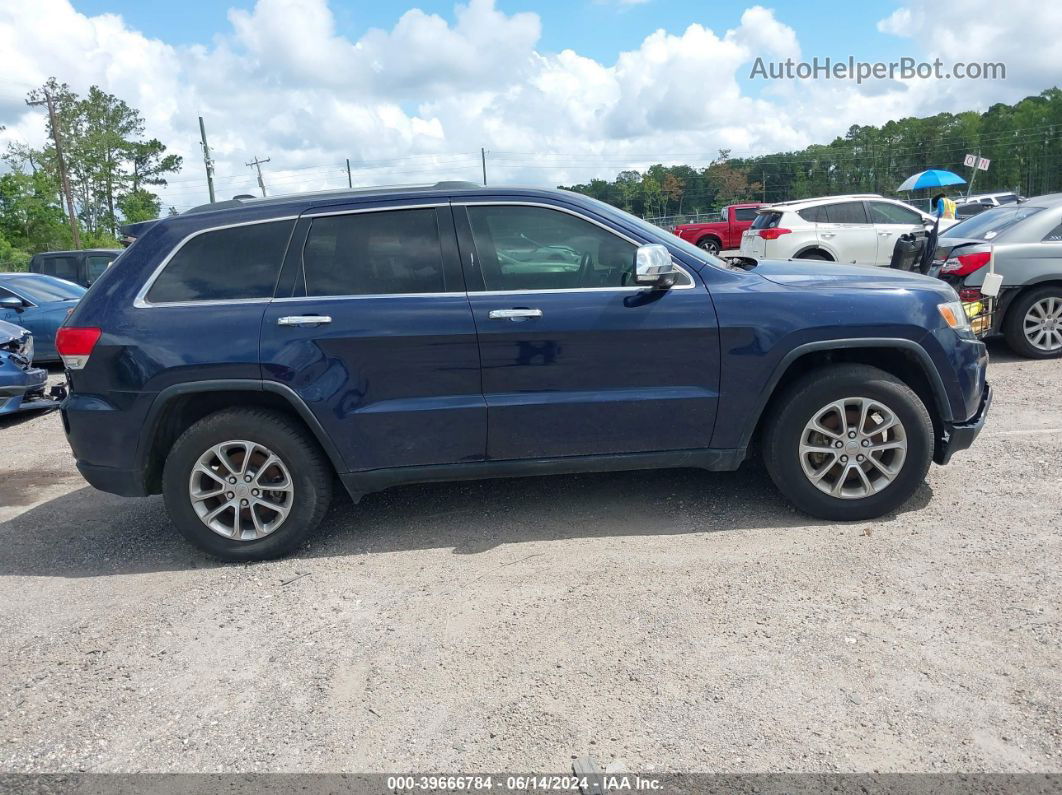 2015 Jeep Grand Cherokee Limited Navy vin: 1C4RJEBG8FC125542