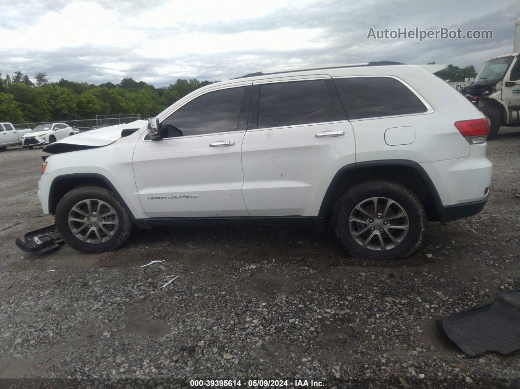 2015 Jeep Grand Cherokee Limited Белый vin: 1C4RJEBG8FC230792