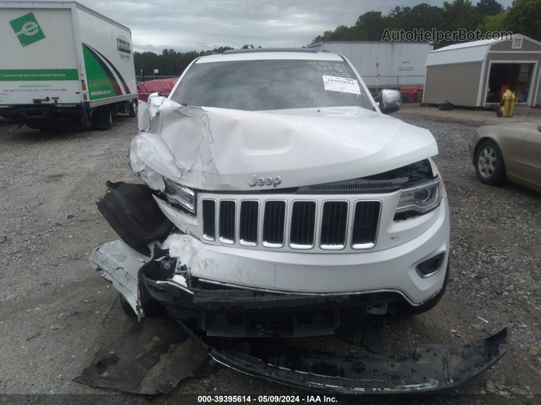 2015 Jeep Grand Cherokee Limited Белый vin: 1C4RJEBG8FC230792