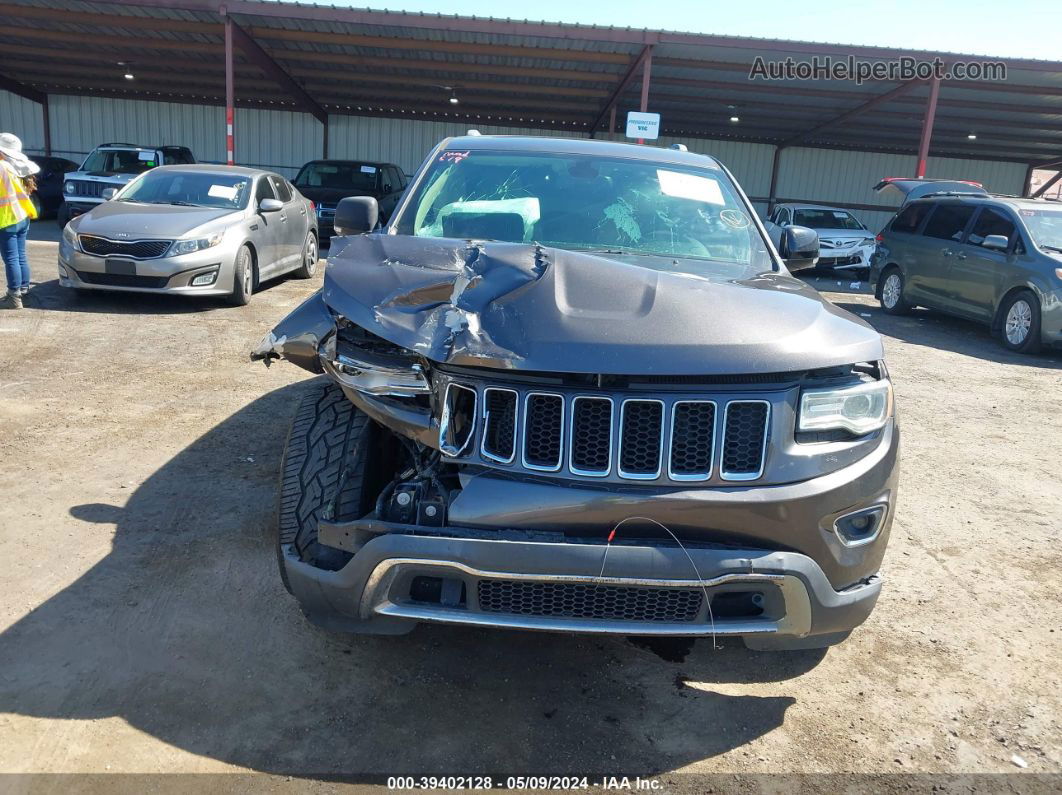 2015 Jeep Grand Cherokee Limited Серый vin: 1C4RJEBG8FC906030