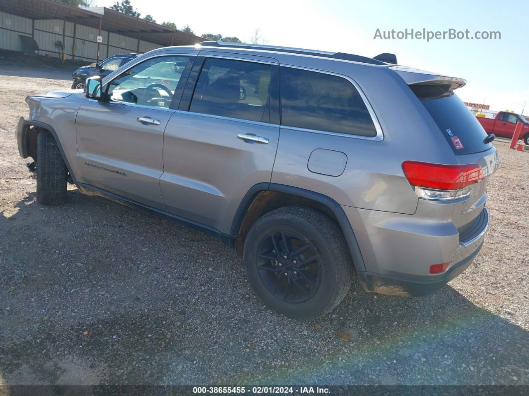 2017 Jeep Grand Cherokee Limited 4x2 Gray vin: 1C4RJEBG8HC943596