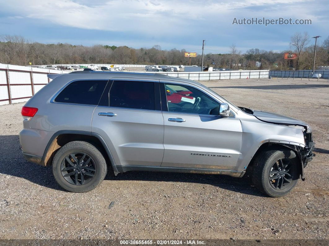 2017 Jeep Grand Cherokee Limited 4x2 Gray vin: 1C4RJEBG8HC943596