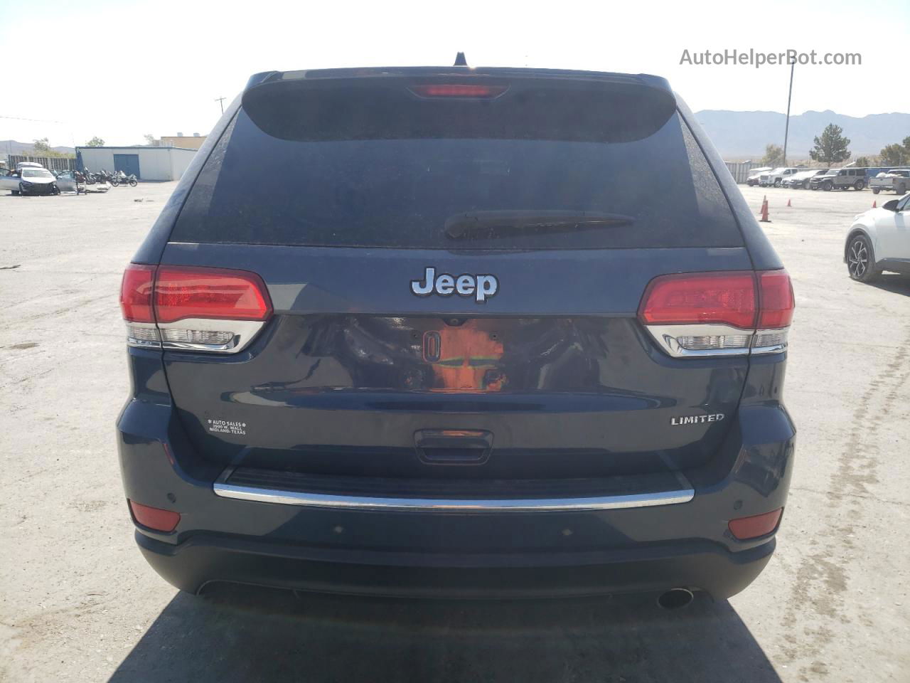 2019 Jeep Grand Cherokee Limited Blue vin: 1C4RJEBG8KC731367