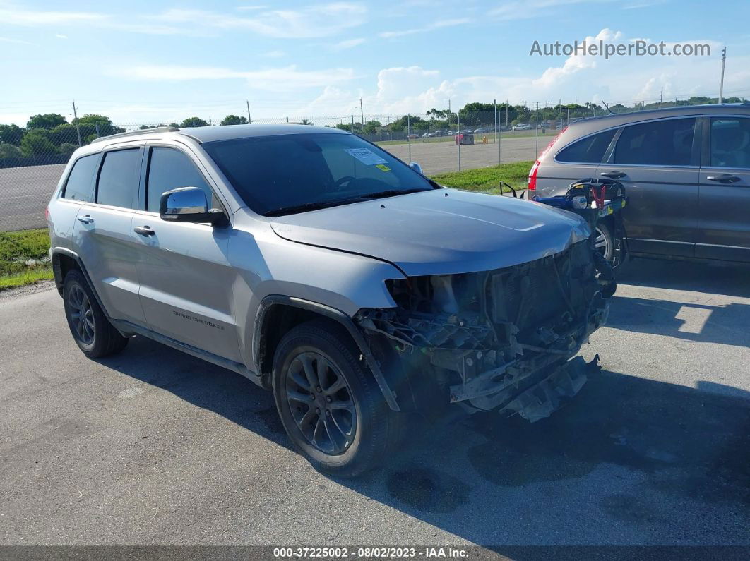 2015 Jeep Grand Cherokee Limited Silver vin: 1C4RJEBG9FC769308