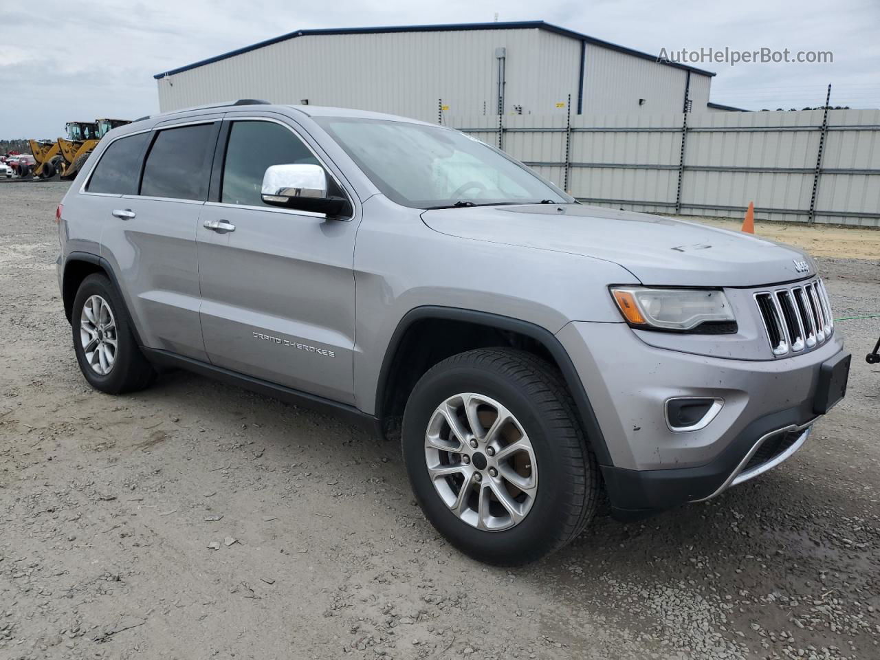 2014 Jeep Grand Cherokee Limited Серый vin: 1C4RJEBGXEC152062