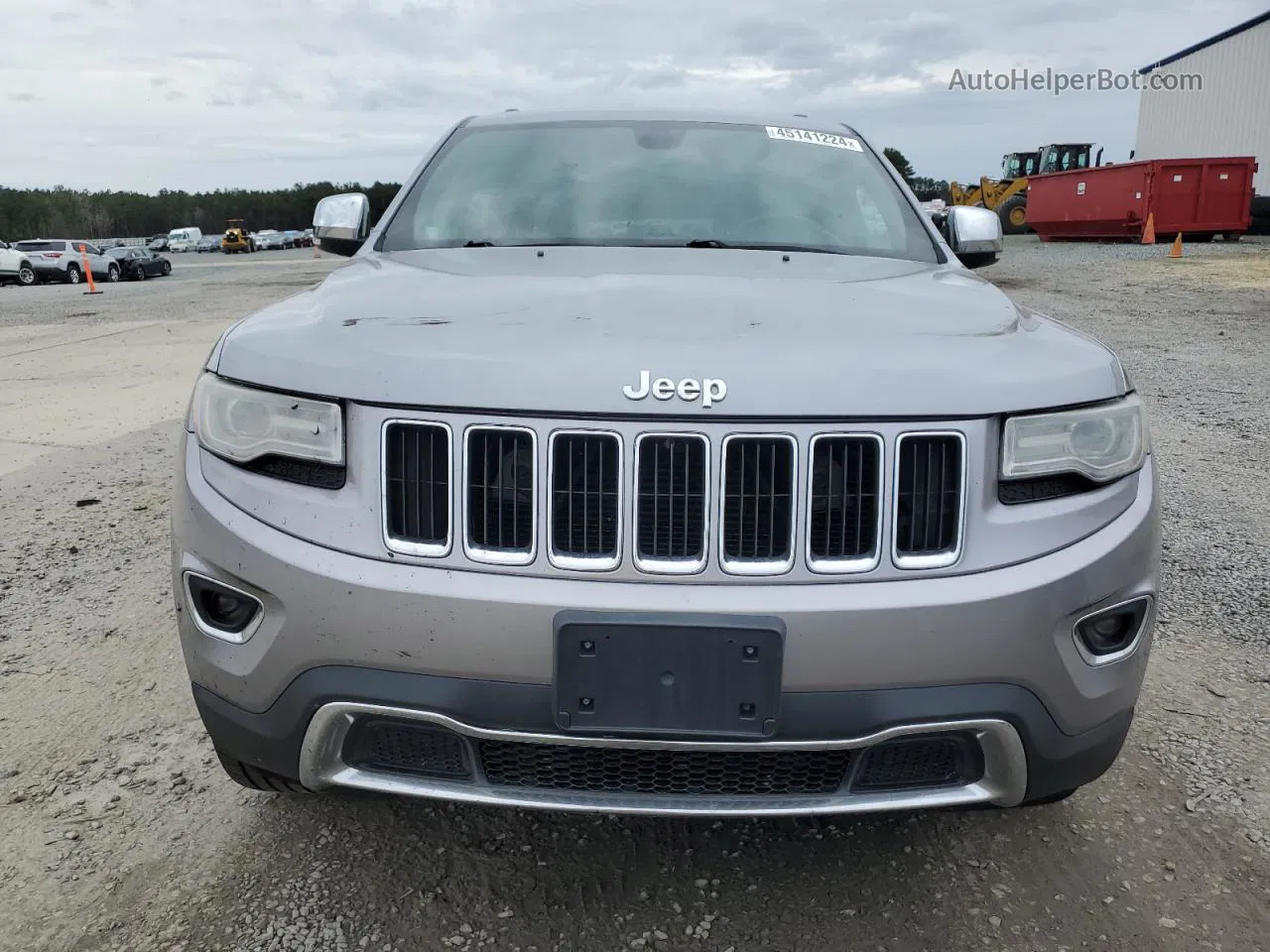 2014 Jeep Grand Cherokee Limited Gray vin: 1C4RJEBGXEC152062