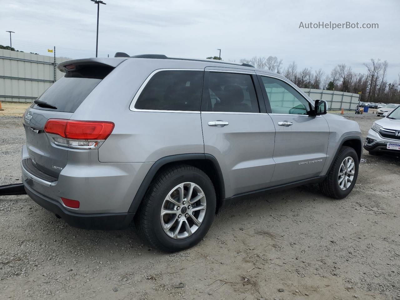 2014 Jeep Grand Cherokee Limited Gray vin: 1C4RJEBGXEC152062