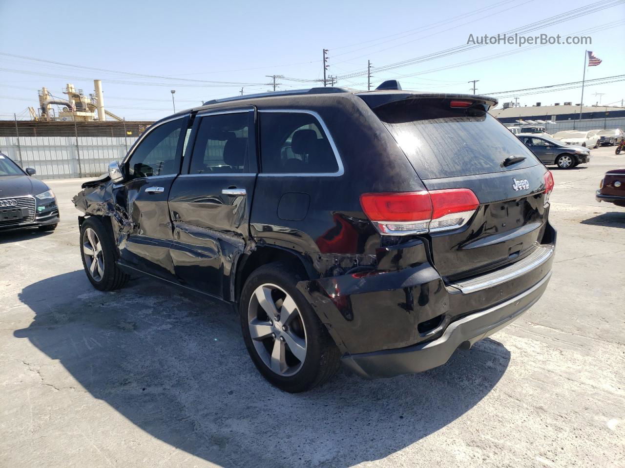 2014 Jeep Grand Cherokee Limited Black vin: 1C4RJEBGXEC276686