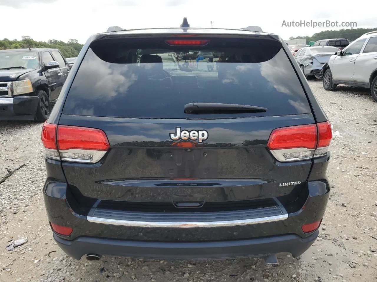 2014 Jeep Grand Cherokee Limited Black vin: 1C4RJEBGXEC529232