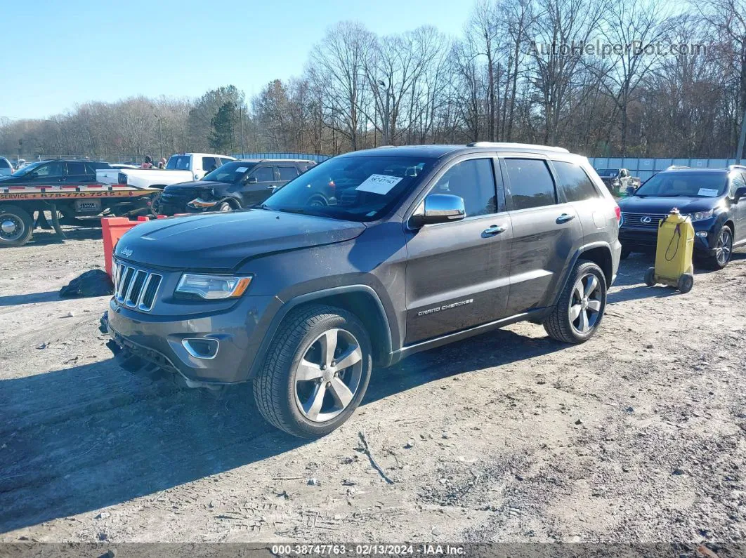 2015 Jeep Grand Cherokee Limited Серый vin: 1C4RJEBGXFC199772