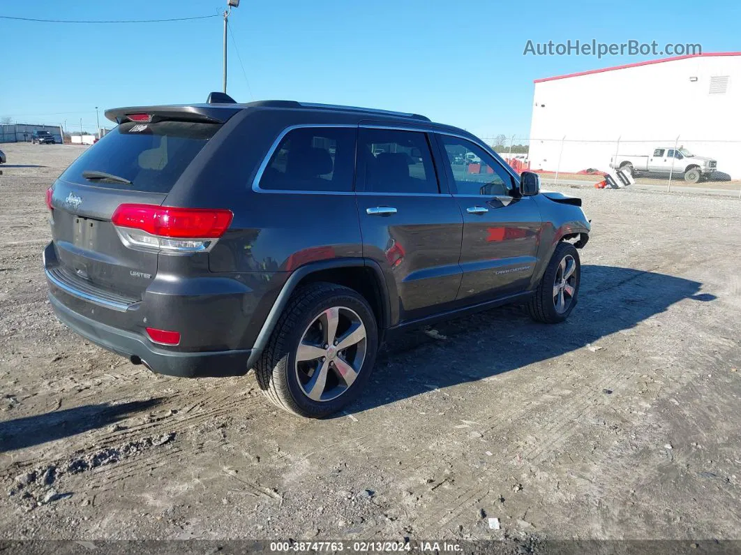 2015 Jeep Grand Cherokee Limited Серый vin: 1C4RJEBGXFC199772