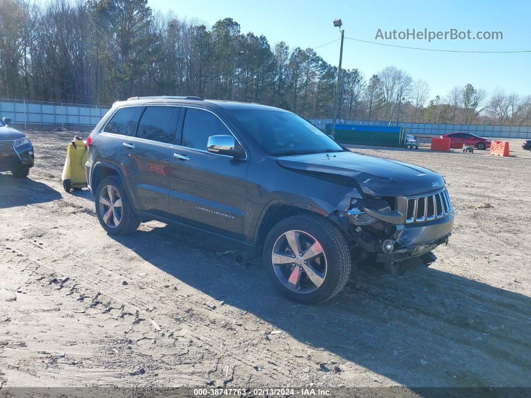 2015 Jeep Grand Cherokee Limited Серый vin: 1C4RJEBGXFC199772