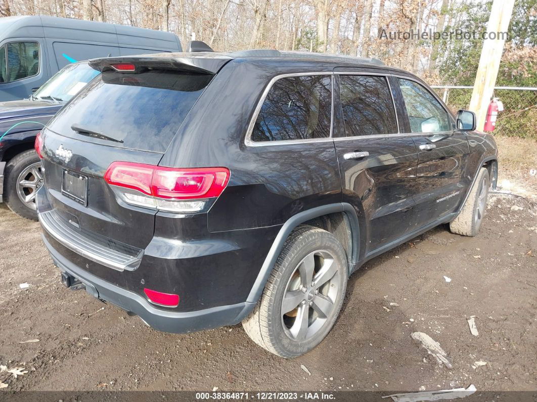 2015 Jeep Grand Cherokee Limited Black vin: 1C4RJEBGXFC872849