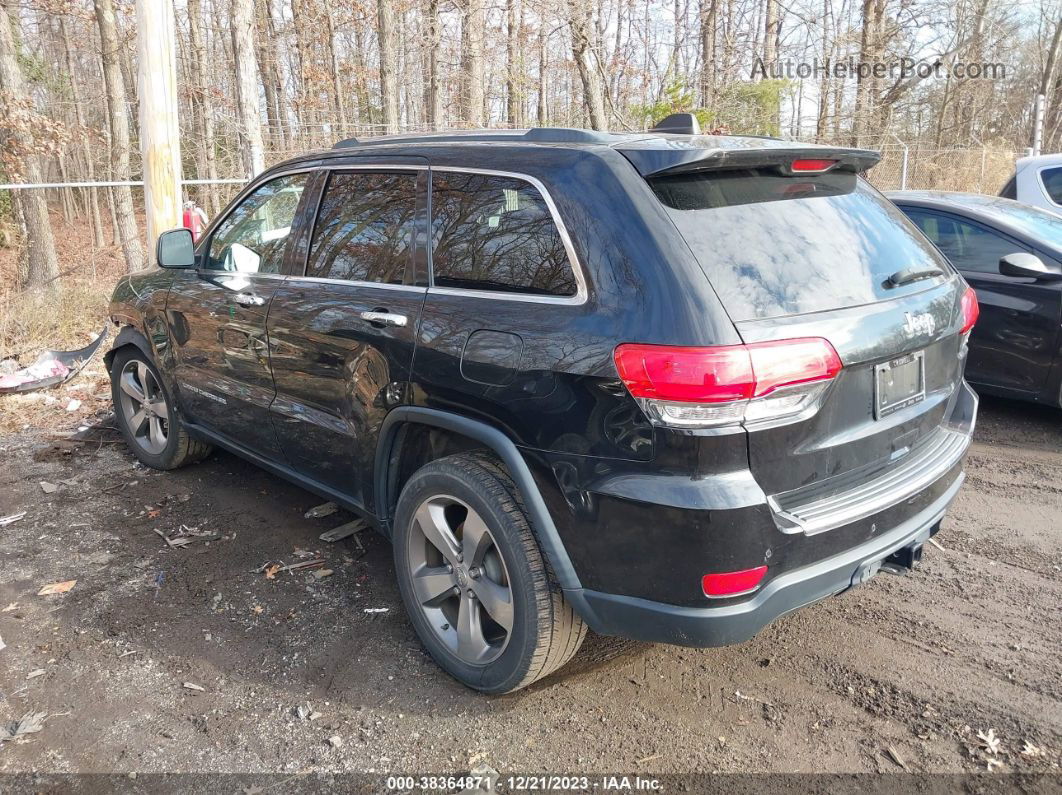 2015 Jeep Grand Cherokee Limited Black vin: 1C4RJEBGXFC872849