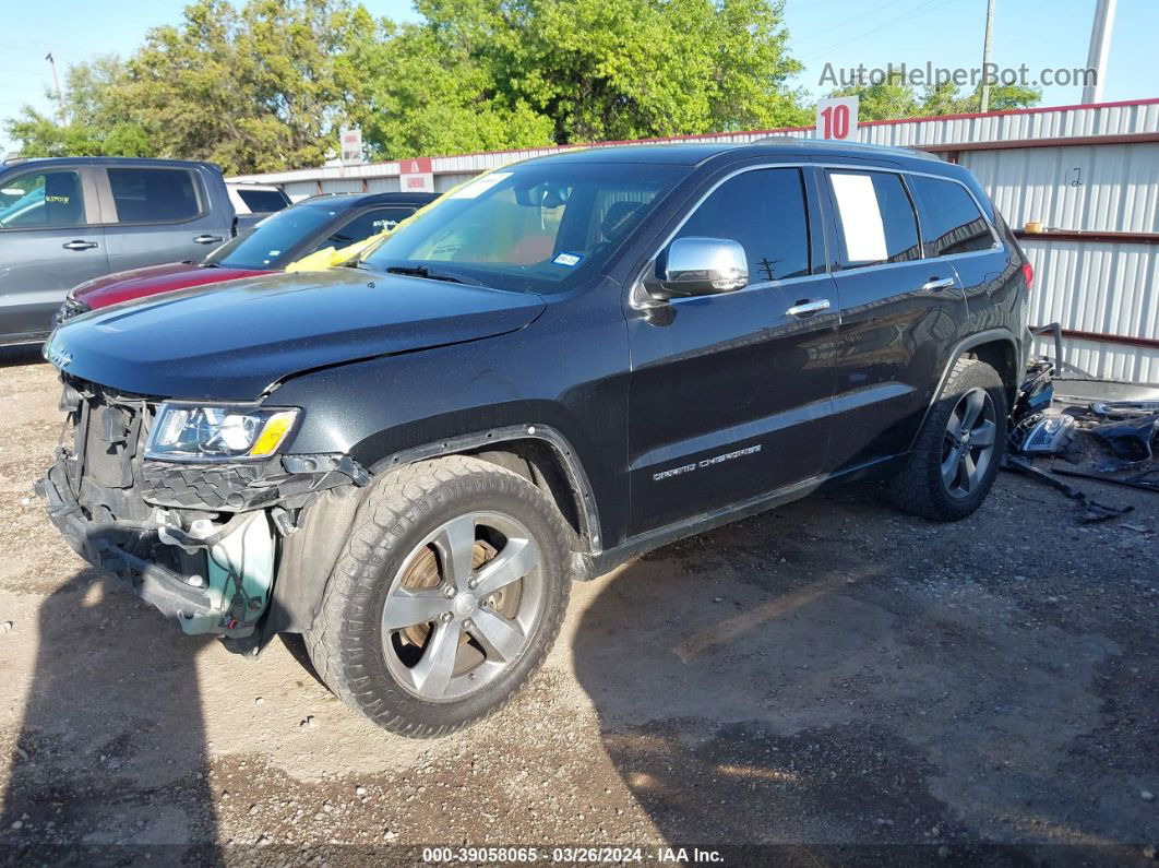 2015 Jeep Grand Cherokee Limited Черный vin: 1C4RJEBGXFC903551