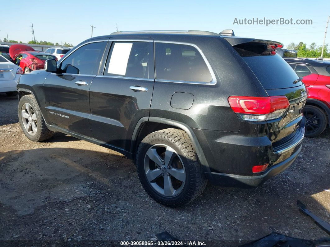 2015 Jeep Grand Cherokee Limited Black vin: 1C4RJEBGXFC903551