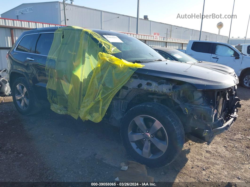 2015 Jeep Grand Cherokee Limited Black vin: 1C4RJEBGXFC903551