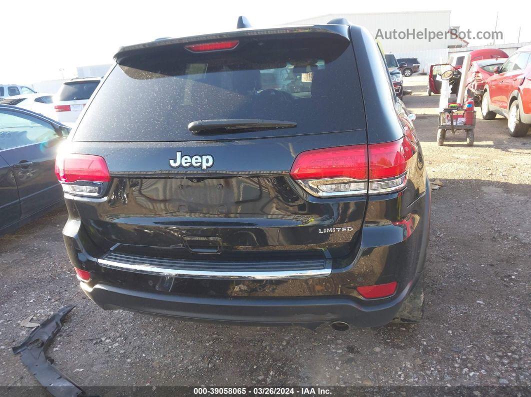 2015 Jeep Grand Cherokee Limited Черный vin: 1C4RJEBGXFC903551