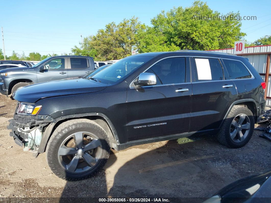 2015 Jeep Grand Cherokee Limited Черный vin: 1C4RJEBGXFC903551