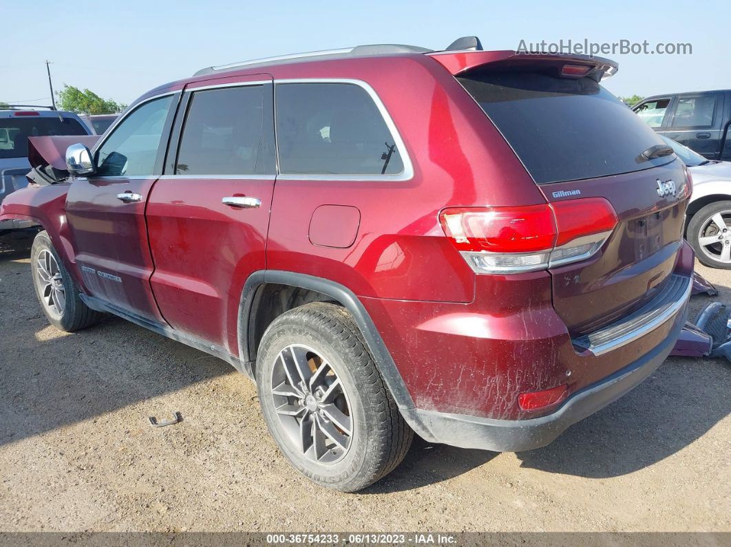 2017 Jeep Grand Cherokee Limited Brown vin: 1C4RJEBGXHC887676