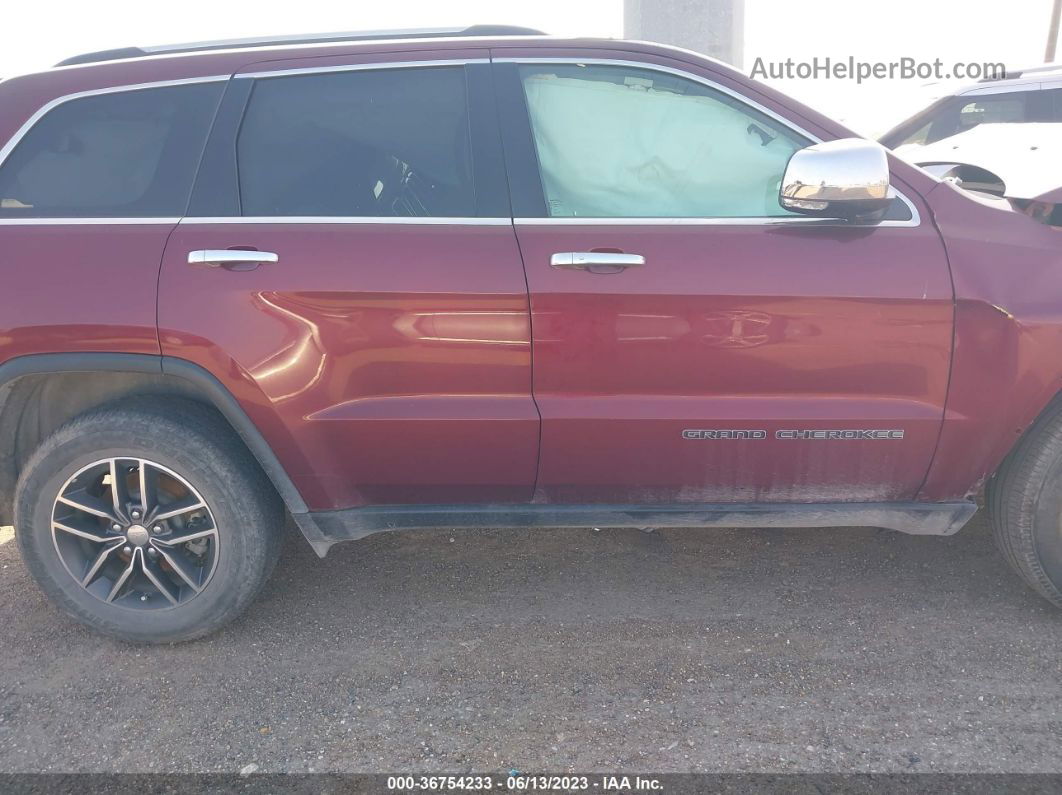 2017 Jeep Grand Cherokee Limited Brown vin: 1C4RJEBGXHC887676