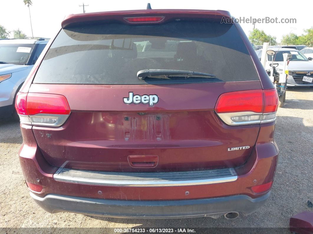 2017 Jeep Grand Cherokee Limited Brown vin: 1C4RJEBGXHC887676