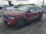 2019 Jeep Grand Cherokee Limited Burgundy vin: 1C4RJEBGXKC544115