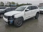 2019 Jeep Grand Cherokee Limited White vin: 1C4RJEBGXKC630105