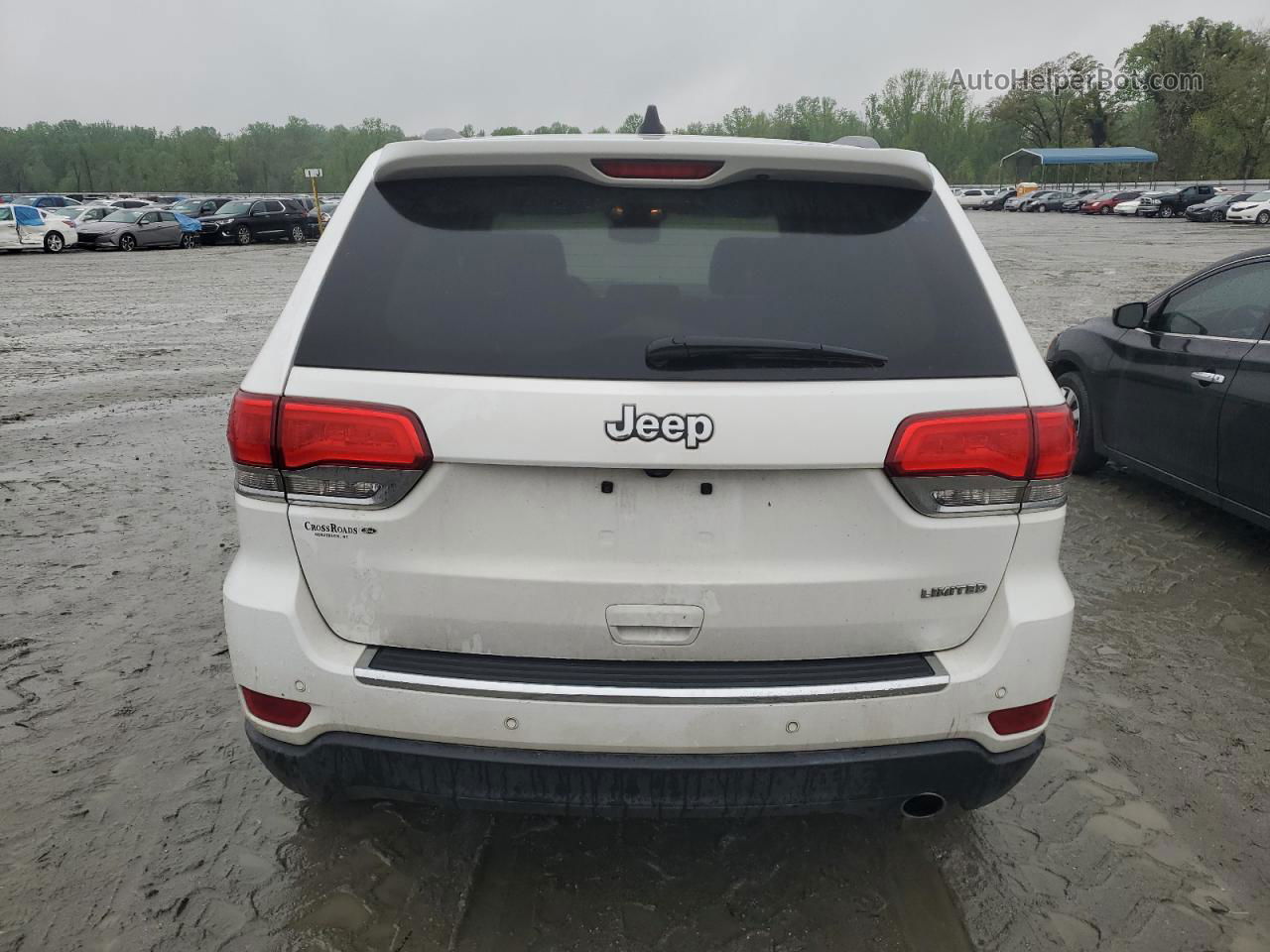 2019 Jeep Grand Cherokee Limited White vin: 1C4RJEBGXKC630105