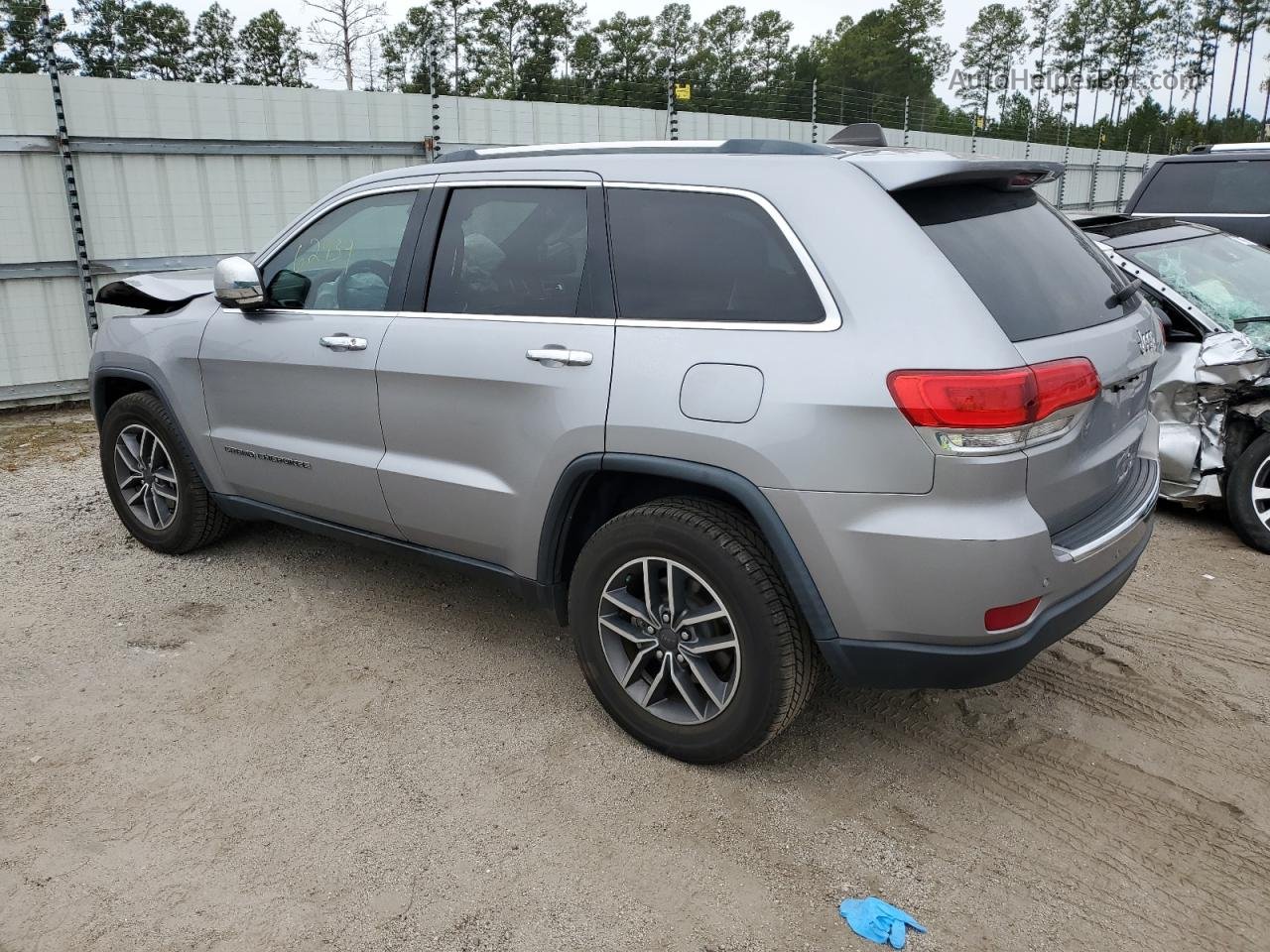 2019 Jeep Grand Cherokee Limited Gray vin: 1C4RJEBGXKC857245