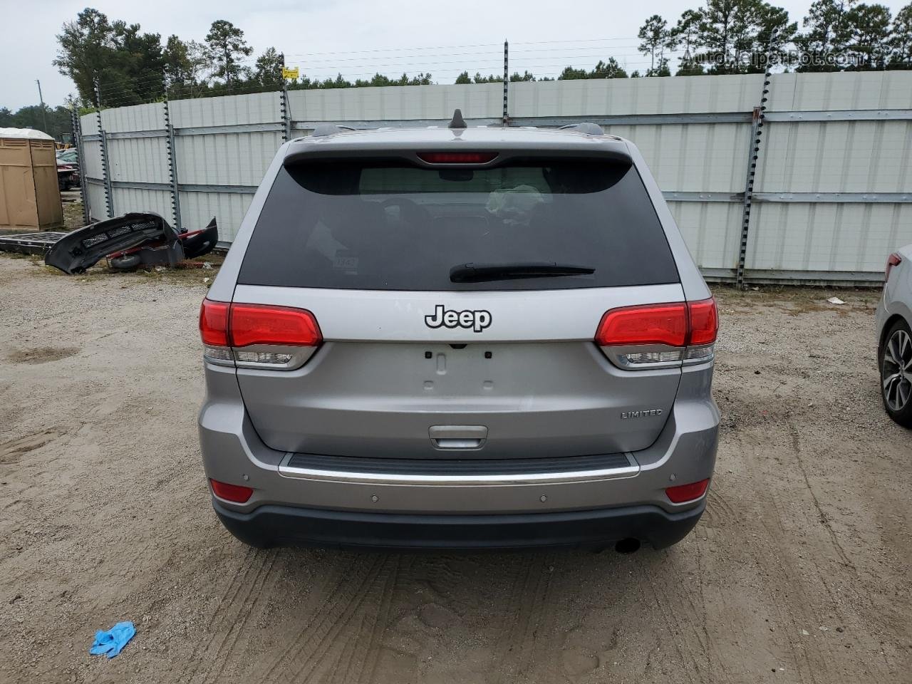 2019 Jeep Grand Cherokee Limited Gray vin: 1C4RJEBGXKC857245