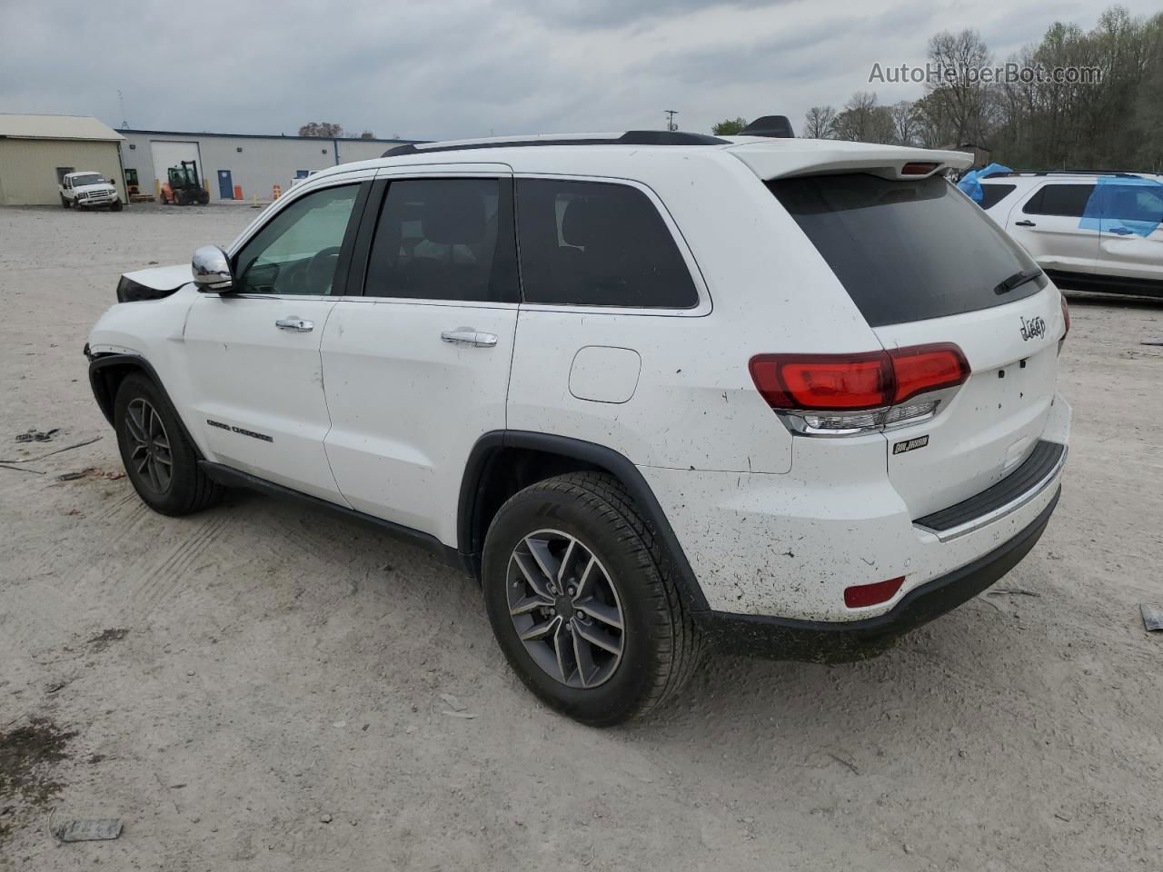 2021 Jeep Grand Cherokee Limited Белый vin: 1C4RJEBGXMC630141