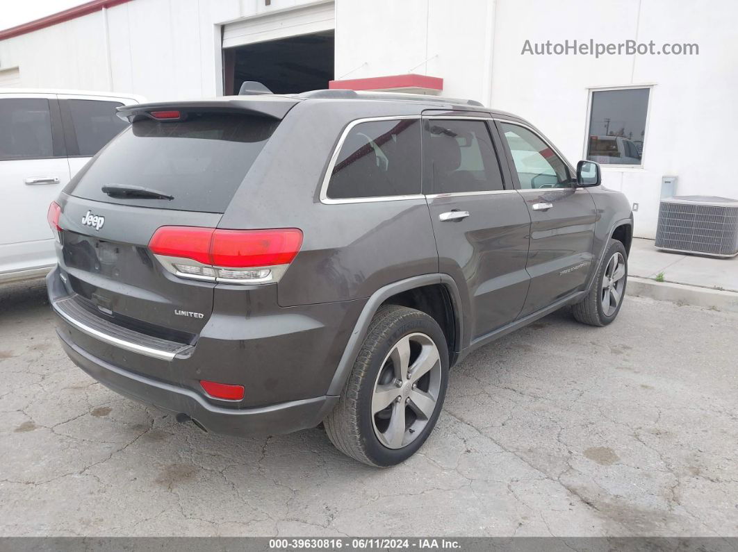 2015 Jeep Grand Cherokee Limited Gray vin: 1C4RJEBM2FC620227