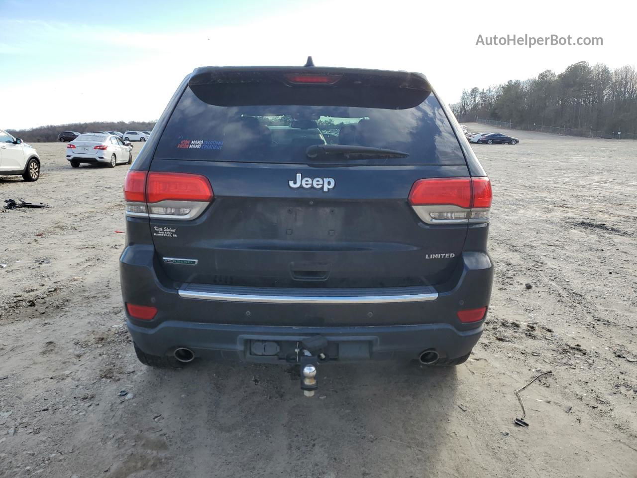 2014 Jeep Grand Cherokee Limited Черный vin: 1C4RJEBM7EC574621