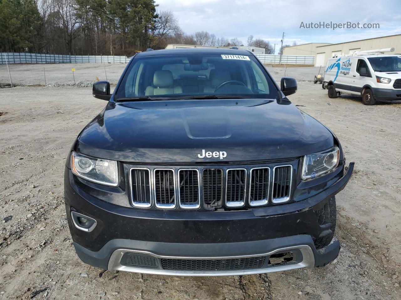 2014 Jeep Grand Cherokee Limited Black vin: 1C4RJEBM7EC574621