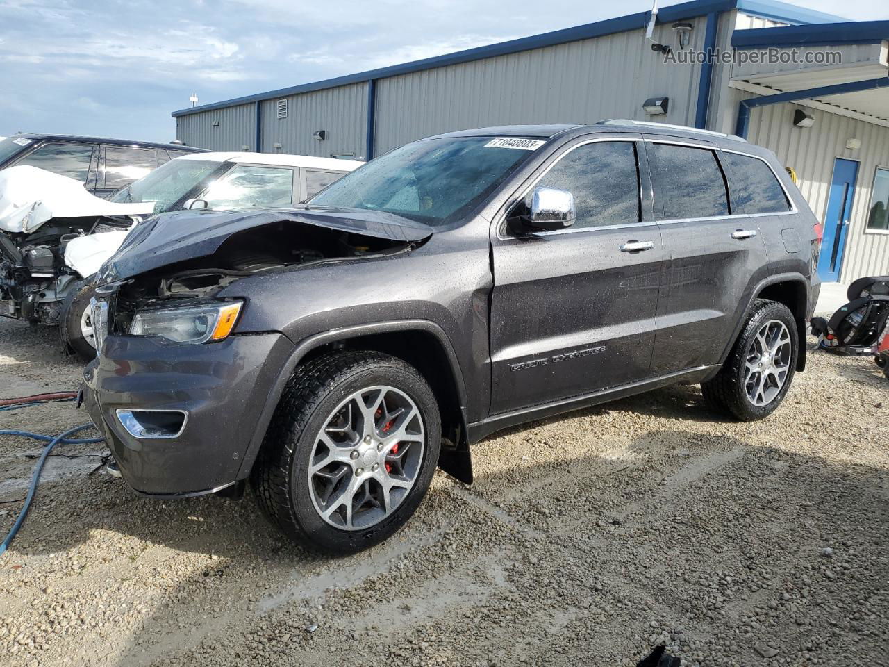 2019 Jeep Grand Cherokee Overland Gray vin: 1C4RJECG0KC731684