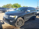 2015 Jeep Grand Cherokee Overland Black vin: 1C4RJECG1FC614928