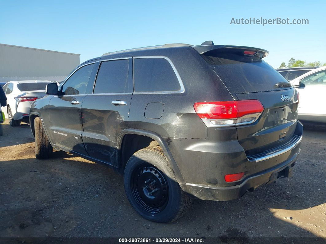 2015 Jeep Grand Cherokee Overland Black vin: 1C4RJECG1FC614928