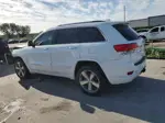 2014 Jeep Grand Cherokee Overland White vin: 1C4RJECG2EC500645