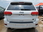 2014 Jeep Grand Cherokee Overland White vin: 1C4RJECG3EC480390