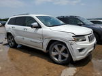 2014 Jeep Grand Cherokee Overland White vin: 1C4RJECG3EC480390